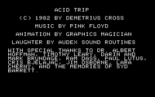 Acid Trap Title Screen